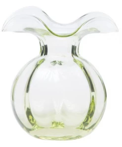 Vietri Hibiscus Glass Bud Vase Décor