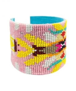 Laura Park Flower Child Beaded Cuff Bracelet Accessories