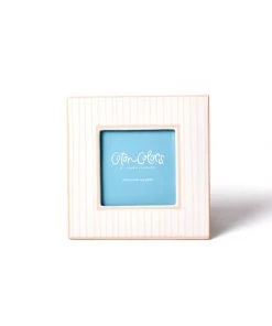 Coton Color Décor Pinstripe Square Frame
