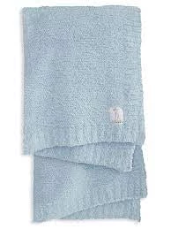 Little Giraffe Plush Chenille Blanket-Blue Baby And Kids