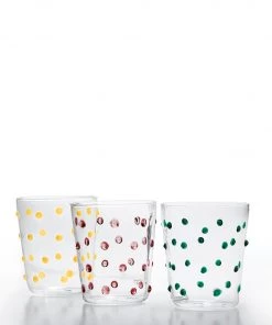 Zafferano America, LLC Tabletop Party Borosilicate Tumblers, Set Of 6