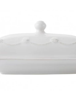 Juliska Berry & Thread Whitewash Butter Dish